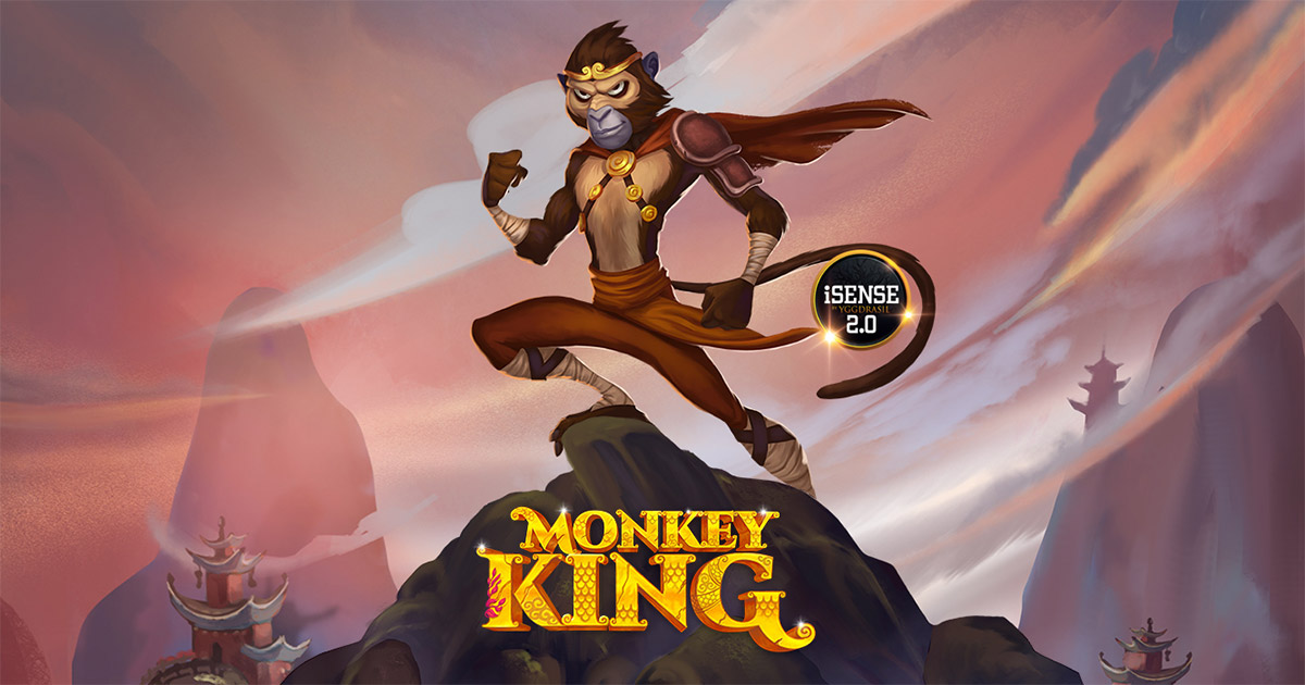 Spelautomaten Monkey King från Yggdrasil