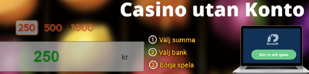 Casino utan konto